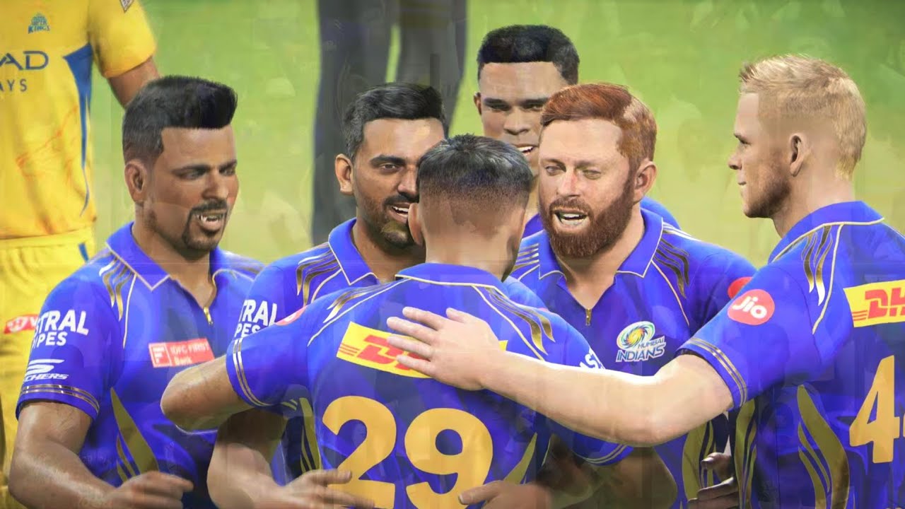 Deepak Chahar Destroys CSK! MI Star Takes Fiery Hattrick at Chepauk | PS5 Cricket 26 IPL Gameplay 🎮🏏