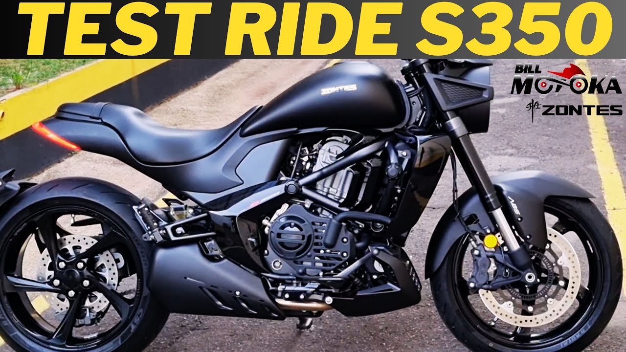 TEST RIDE e primeiras impressões da nova ZONTES S 350 2024, saiba como é rodar nessa LINDONA.