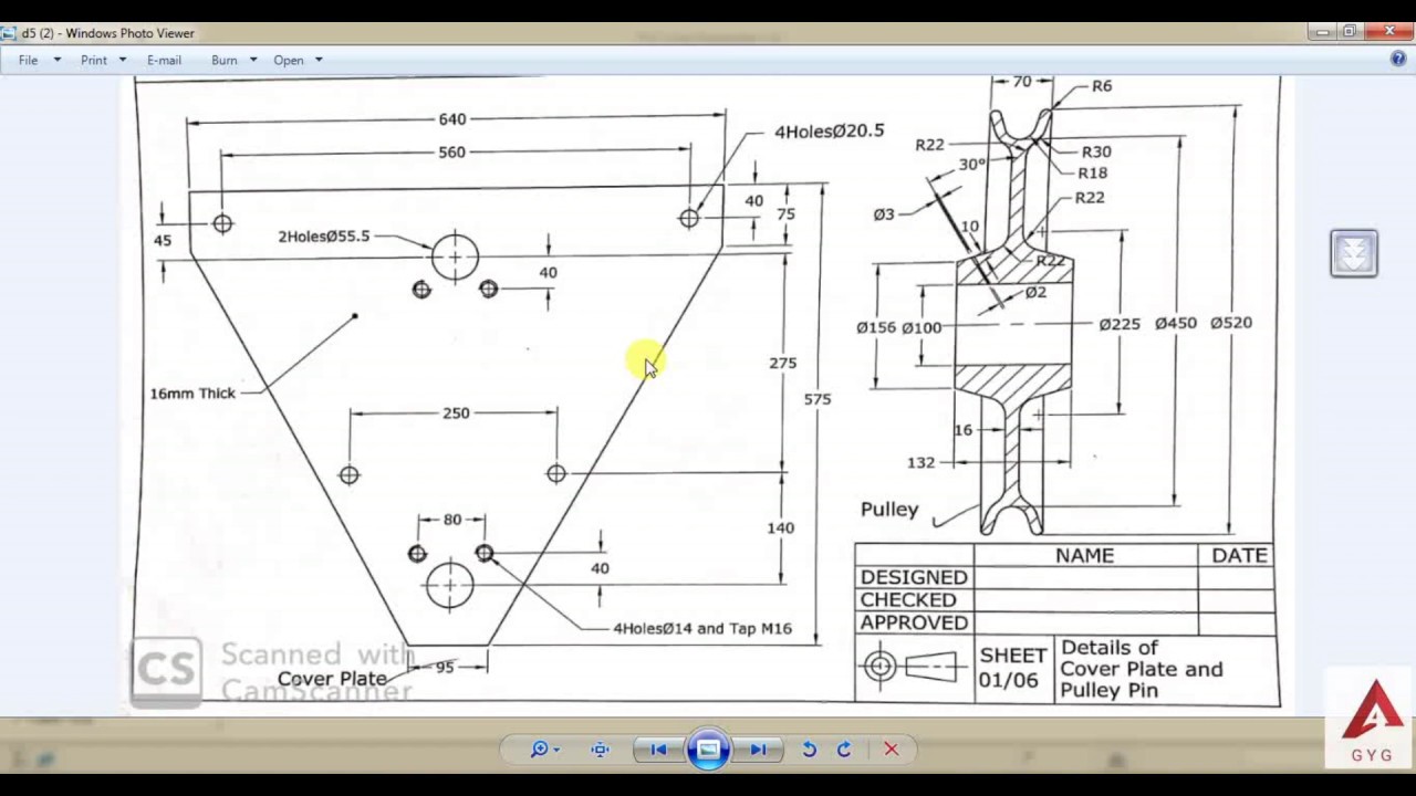 designing  pulley and cover plate 3d model in creo