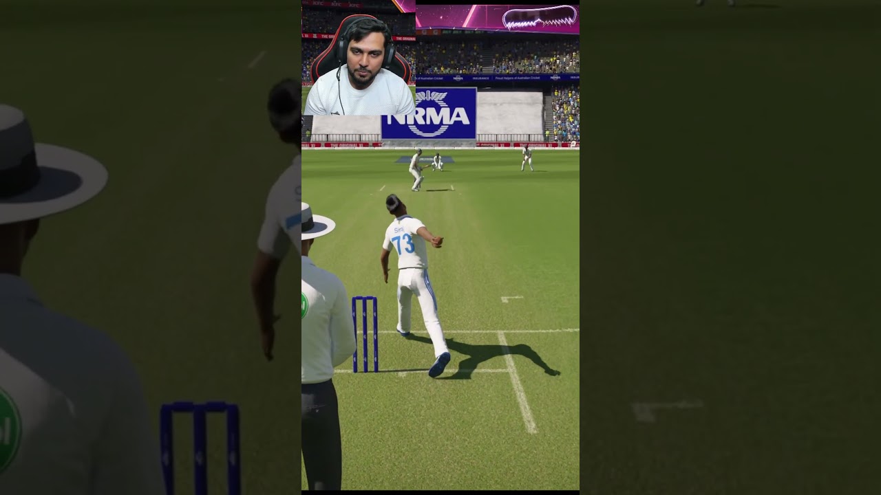 DSP Siraj Gets Travis Head Wicket In BGT 2024 Cricket 24 #Shorts By RtxVivek
