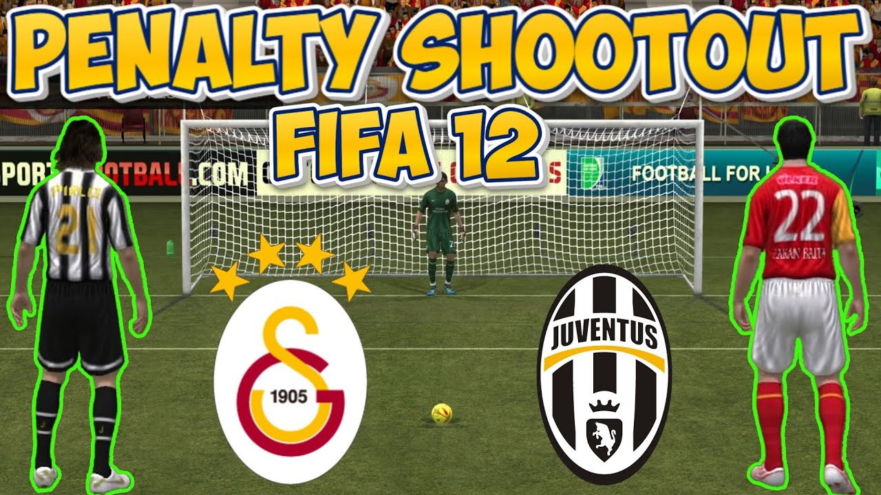 FIFA 12 | UEFA CHAMPIONS LEAGUE PENALTY EPIC: #Galatasaray vs #Juventus #soccergaming 