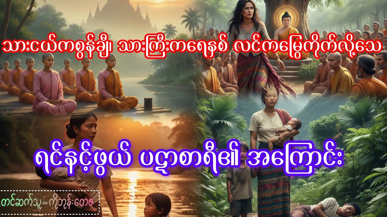 အရူးတစ်ပိုင်းကြီးဖြစ်သွားပေမဲ့ ဘုရားနဲ့တွေ့တဲ့အခါ အကျွတ်တရားရသွားသော ပဋာစာရီ