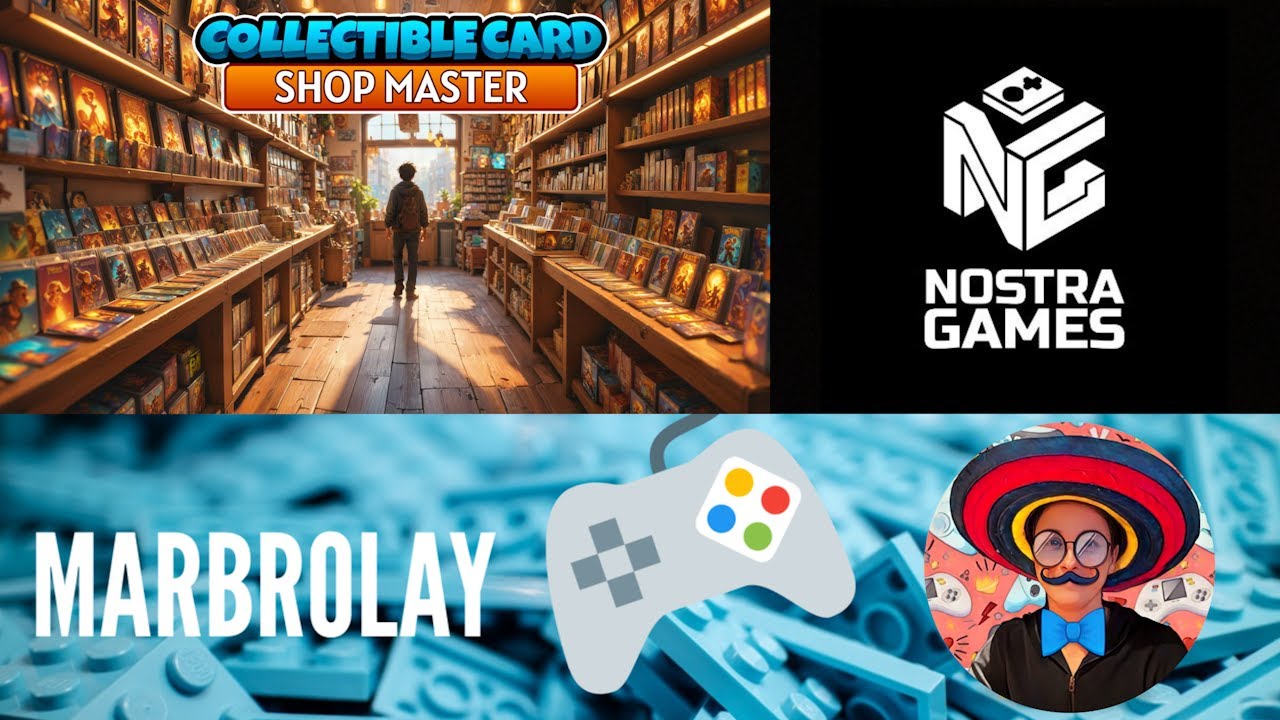 Collectible Card Shop Master - Nostra Games PS5 PRO Gameplay