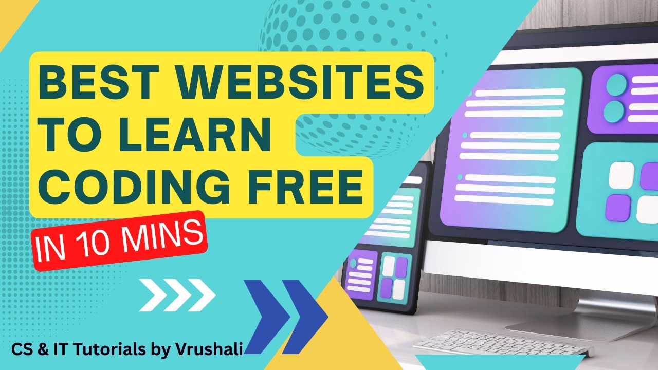 Learn Coding for FREE &mdash; Best Websites You Must Know!   @csittutorialsbyvrushali