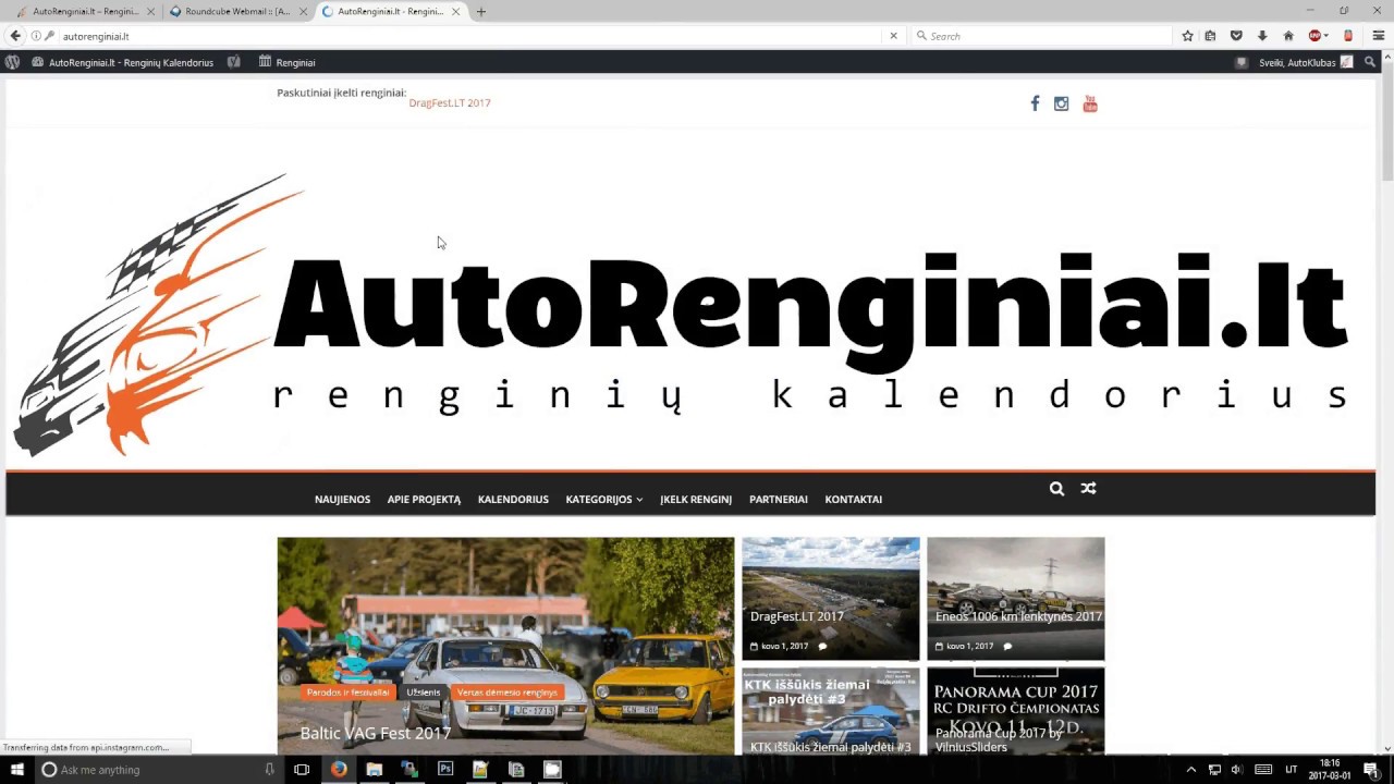 Kaip užsiregistruoti www.AutoRenginiai.lt ?