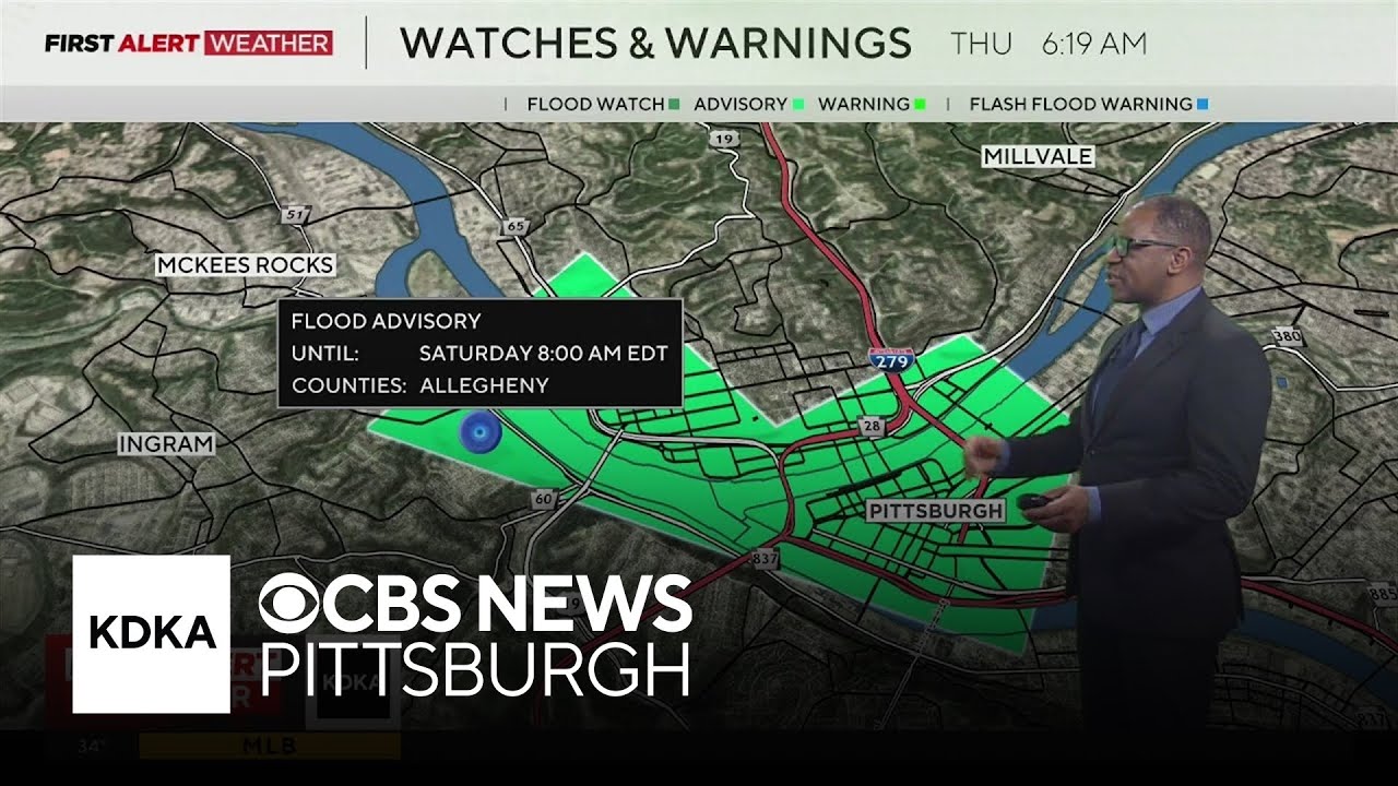 KDKA-TV Morning Forecast (3/12)