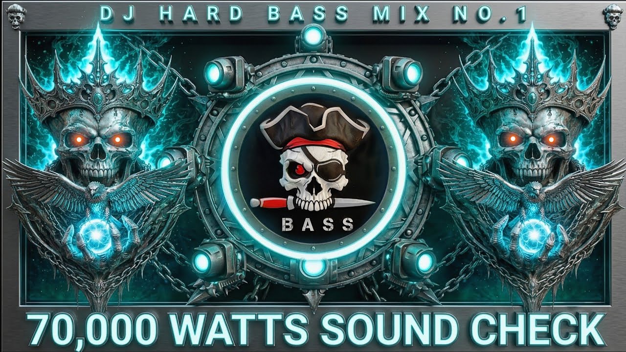 ☠️🔊 70,000 Watt Sound Check 2026 | Khatarnak Competition Song | Hard Bass Test | New Sound Check