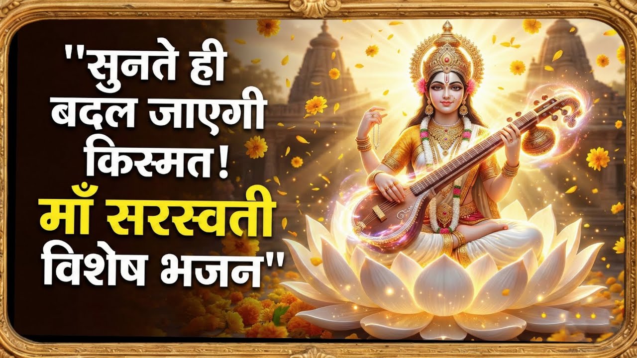 सुनते ही बदल जाएगी किस्मत!माँ सरस्वती विशेष भजन