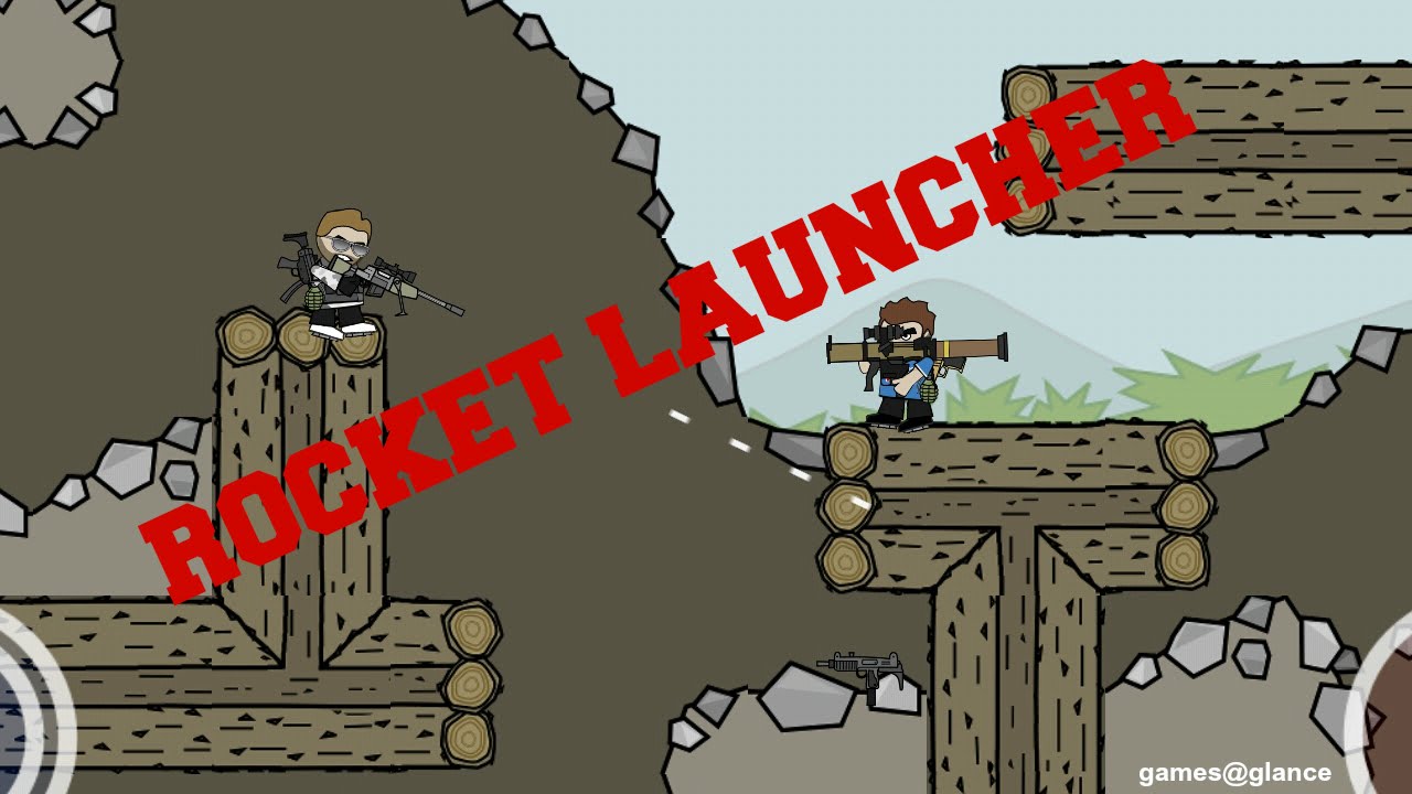 DA2 Mini Militia Weapons Tutorial Series   ROCKET LAUNCHER