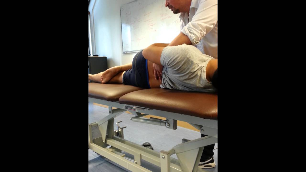 Manipulation lombaire en mouvements combinés d'extension/Spinal manipulation combined movements