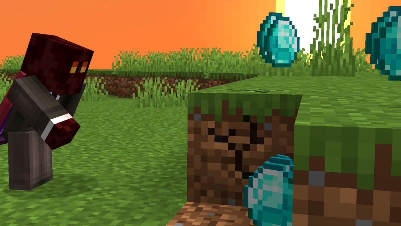 Minecraft But Every Block Drop is RANDOM...