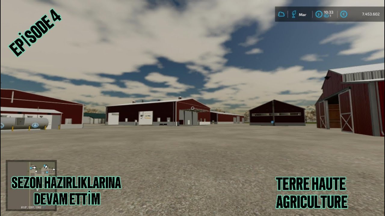 SEZON HAZIRLIKLARINA DEVAM ETTİM | FARMING SIMULATOR 22 | TERE HAUTE AGRICULTURE FARM | Simulator TV
