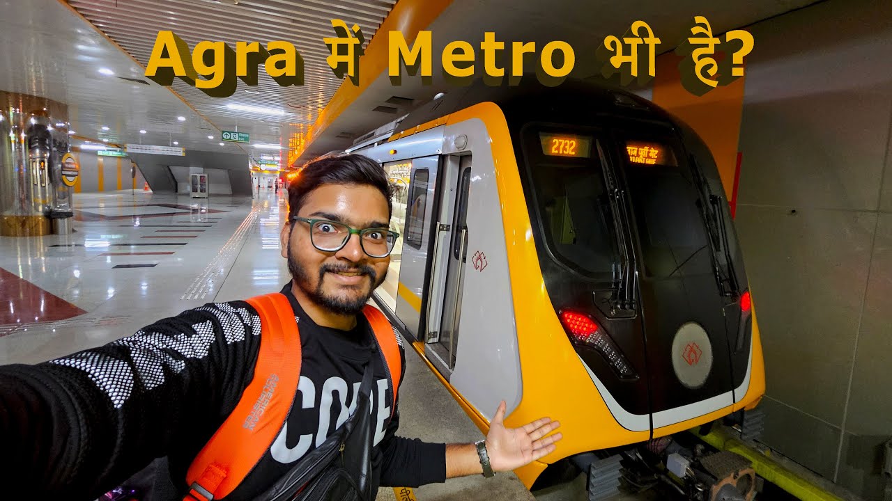 Agra Metro Full Tour🚆| Modern India😀| Agra Smart City🏙️| Agra series part II