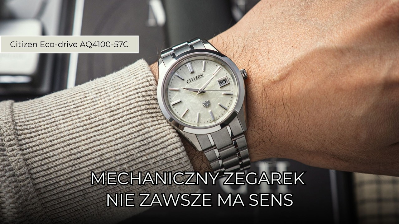 To wciąż Citizen, ale jakość jest z zupełnie innej p&oacute;łki | AQ4100-57C