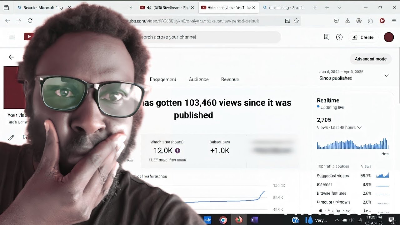 YouTube Revenue I made on 100k views in PNG 🇵🇬🇵🇬