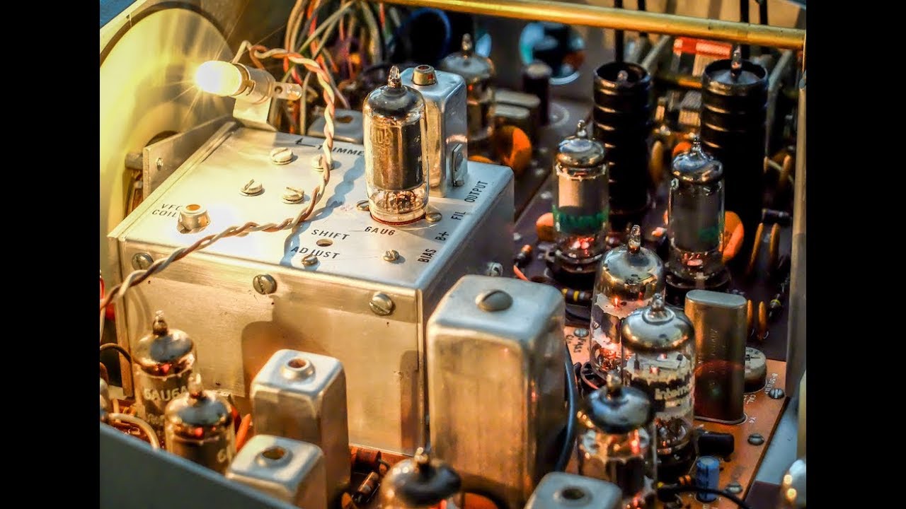 Heathkit HW-101 tube radio CW QSO