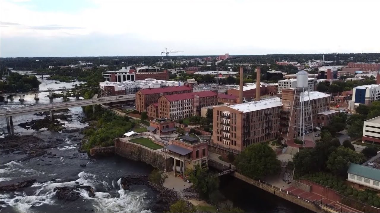 Columbus, Georgia Drone Footage 2022