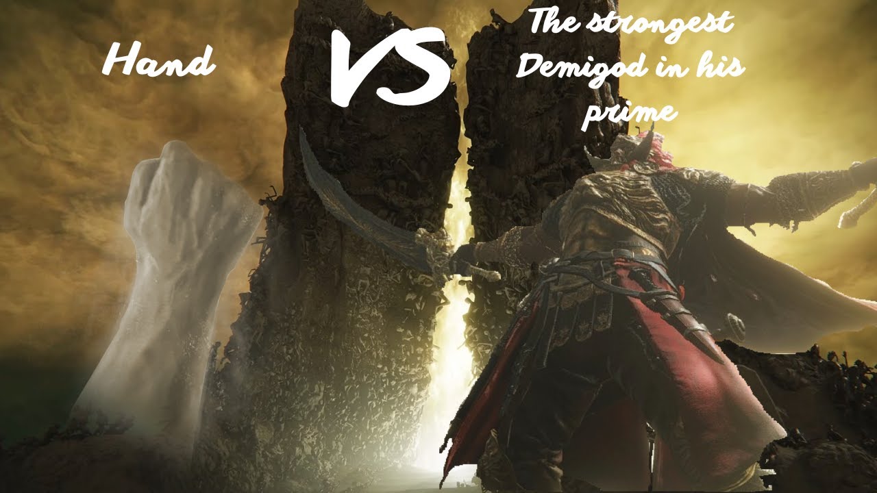Worlds First No Armor Consort Radahn Bare Fist Only