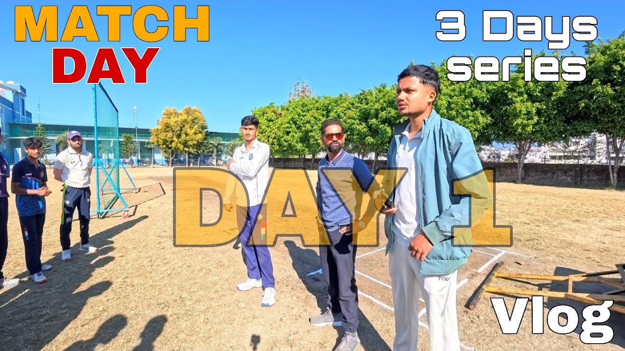 3 Days Series | Day 1 | cricket vlog | #cricket #cricketlover #fastbowling #viral 