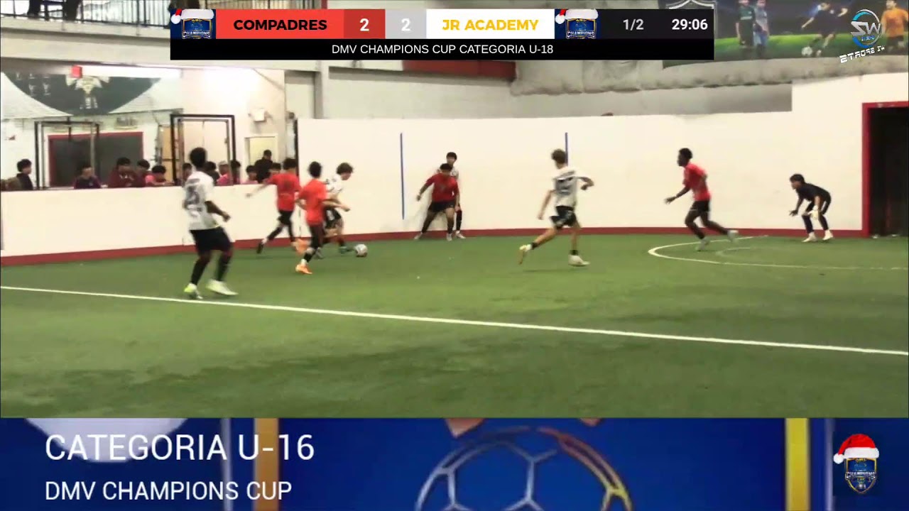 DMV CHAMPIONS CUP Categoria U-16 COMPADRES VS JR ACADEMY