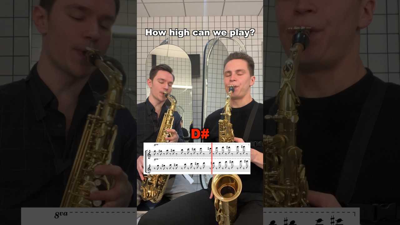 Highest notes on saxophone?!