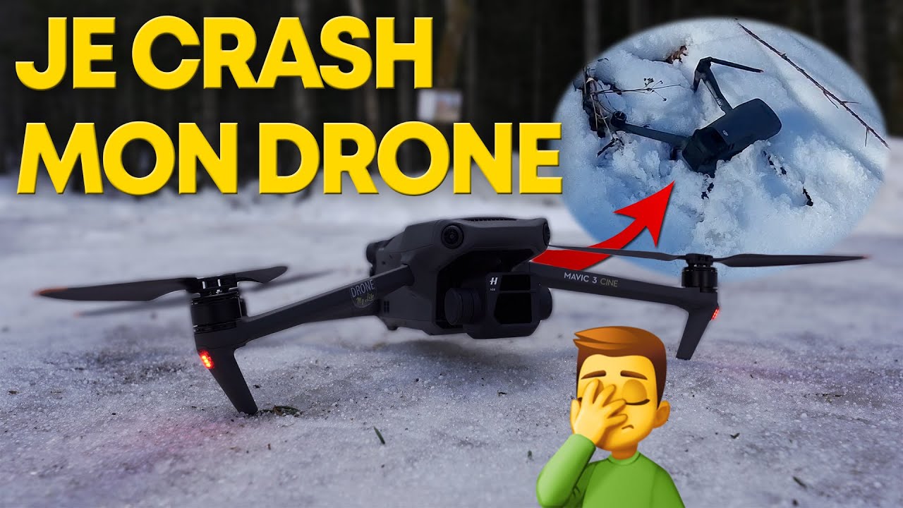 Je CRASH mon DRONE en pleine Montagne... (le MAVIC 3 CINE !!)
