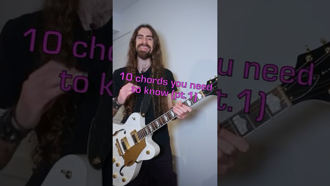 10 аккордов для начинающих, которые вам нужно знать (Часть 1)