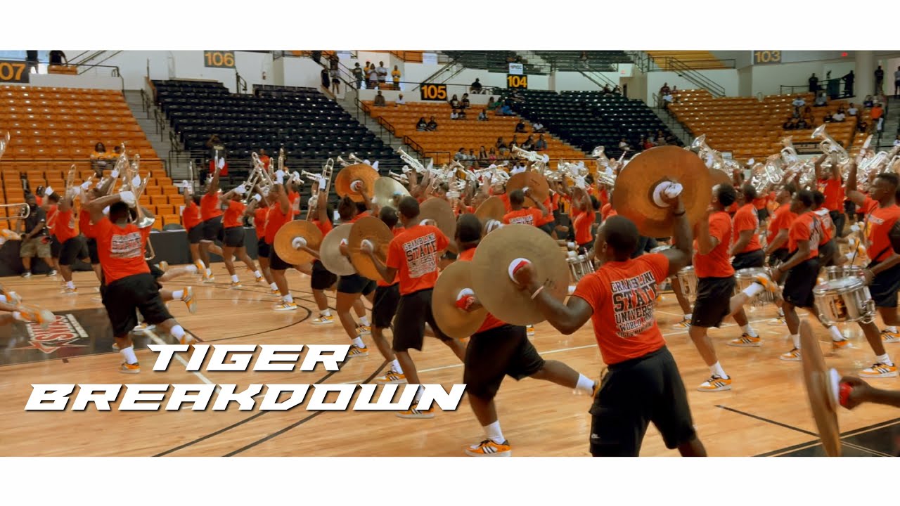 GSU Tiger Band Breakdown | 2022 Fan Day Pep Rally | Grambling State University