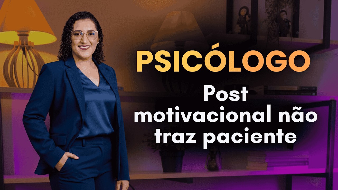 Psicólogos, frase motivacional não traz dinheiro na mesa.