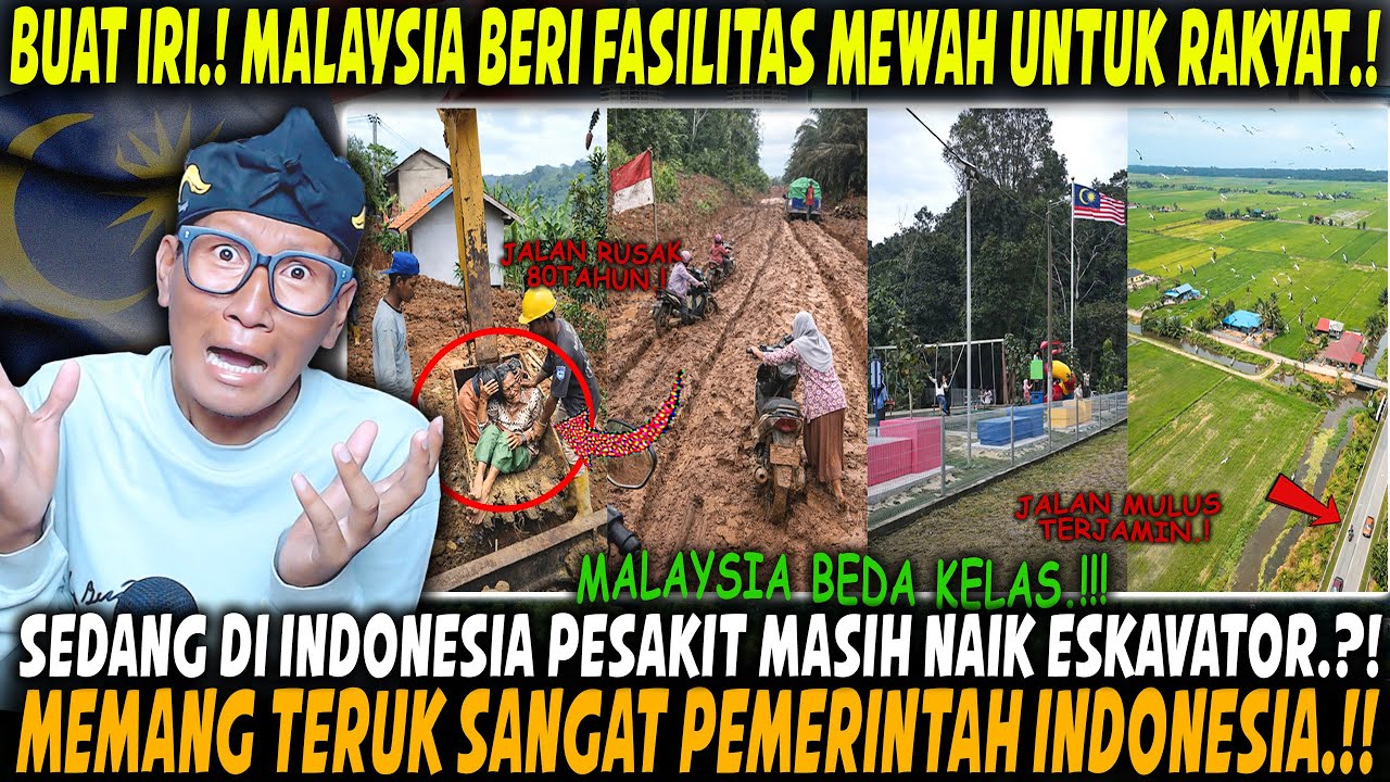 TERUK GILA❗ MALAYSIA Sudah Maju Dari Segala Sudut! Tapi Di  INDONESIA Masih Darurat Hal Ini?