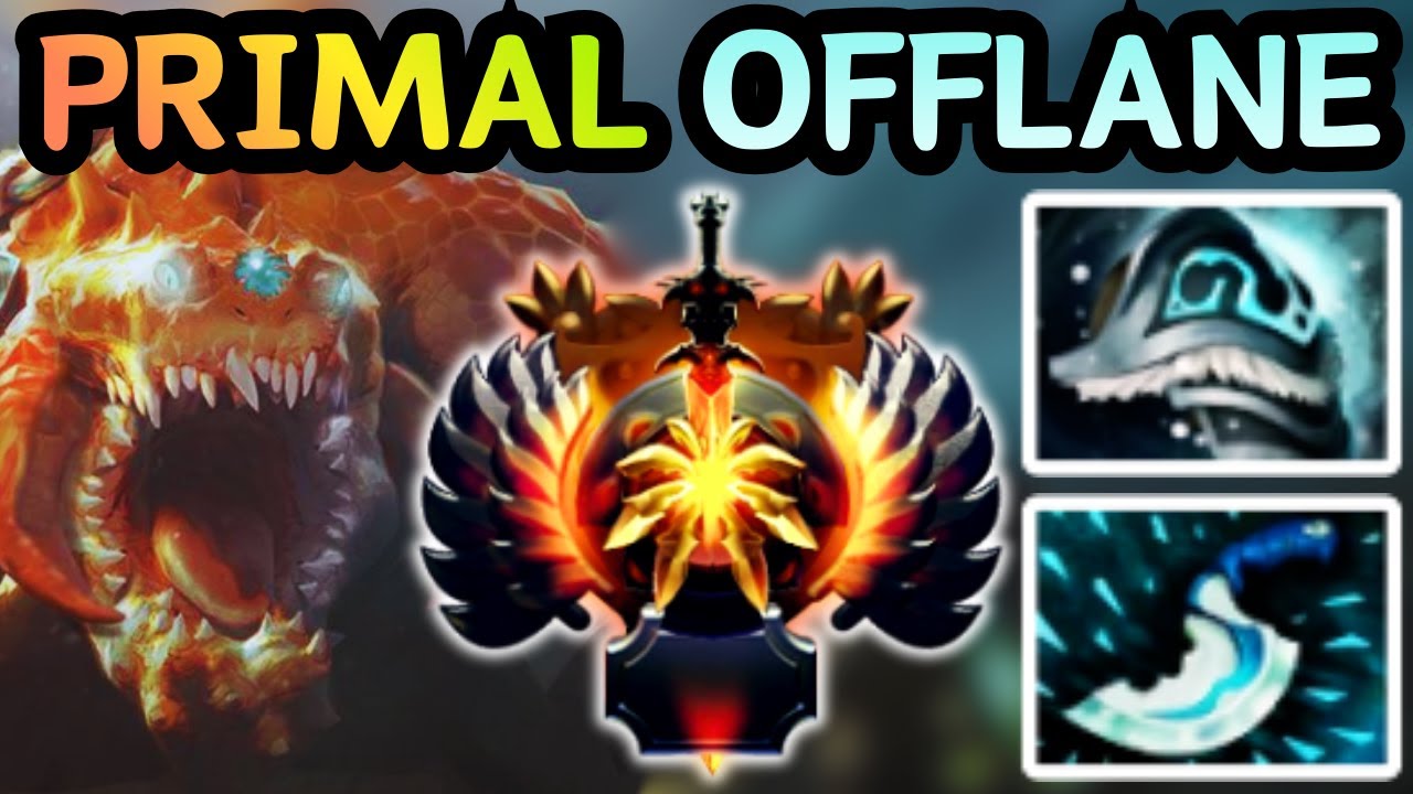 🔥 NEW PATCH 7.40 !!! PRIMAL BEAST OFFLANE CHARGE INTO DISASTER DOTA 2 GAMEPLAY 🔥