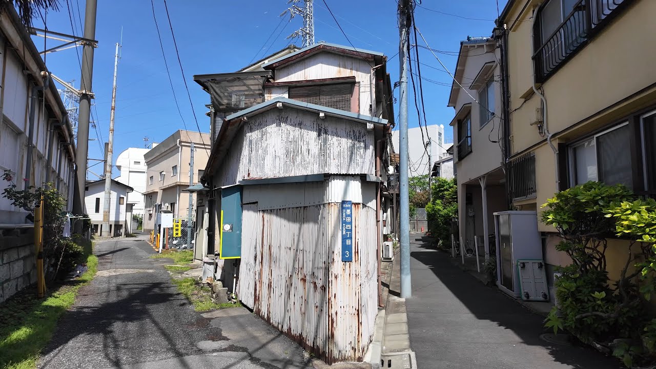 Inside Tokyo’s Poorer Past: The Hidden Streets of Kanegafuchi【4K Japan Walk】