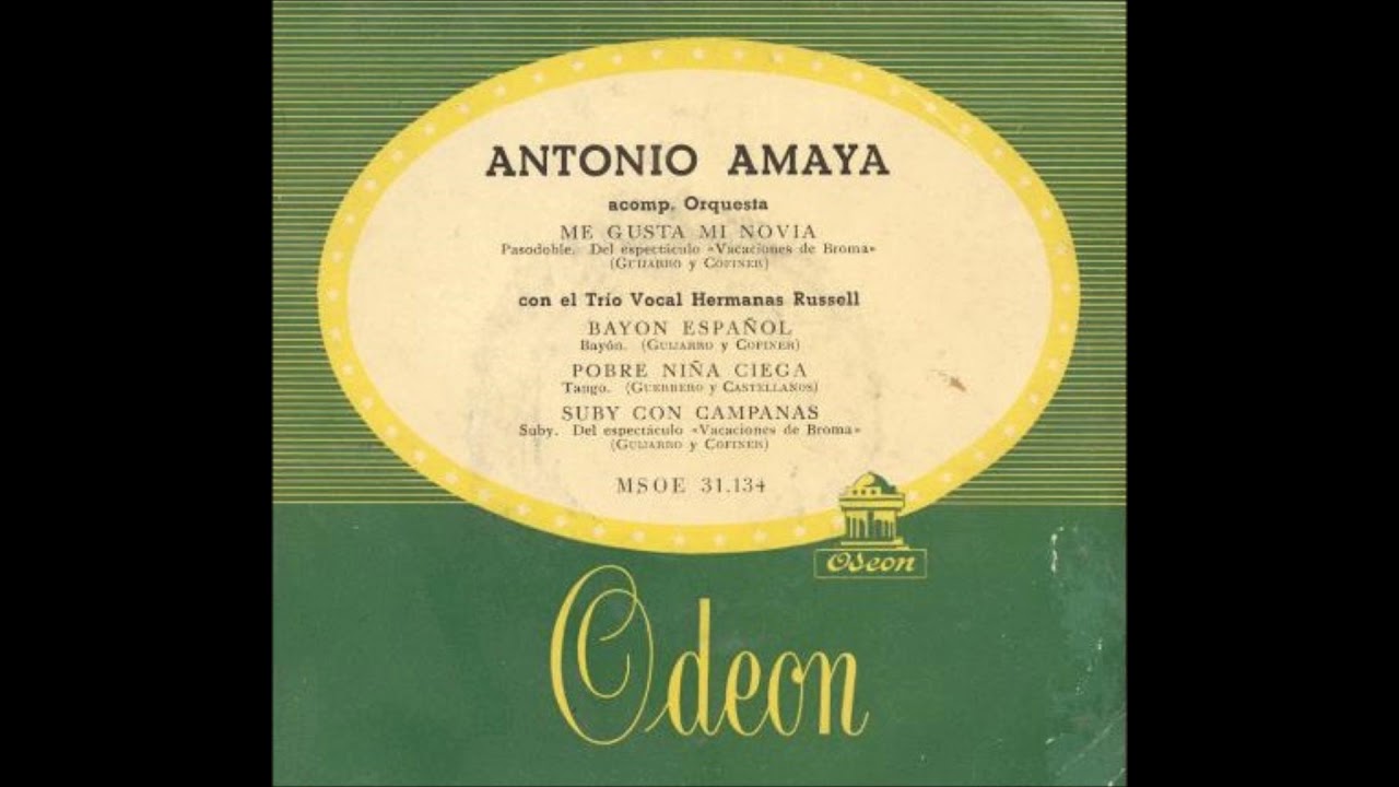 Antonio Amaya - Pobre ni&ntilde;a ciega (1967)