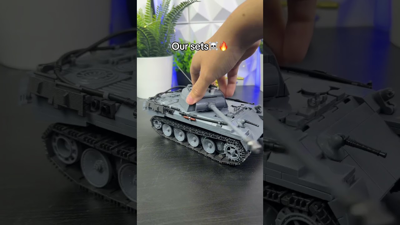 Exact 1:1 ww2 tanks🤯 #ww2 #tank #lego