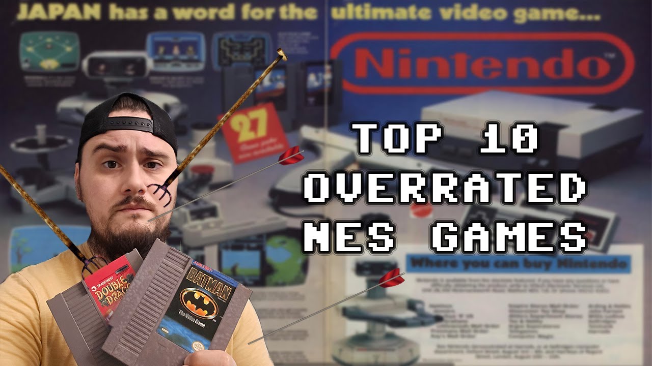 10 переоцененных игр для NES!