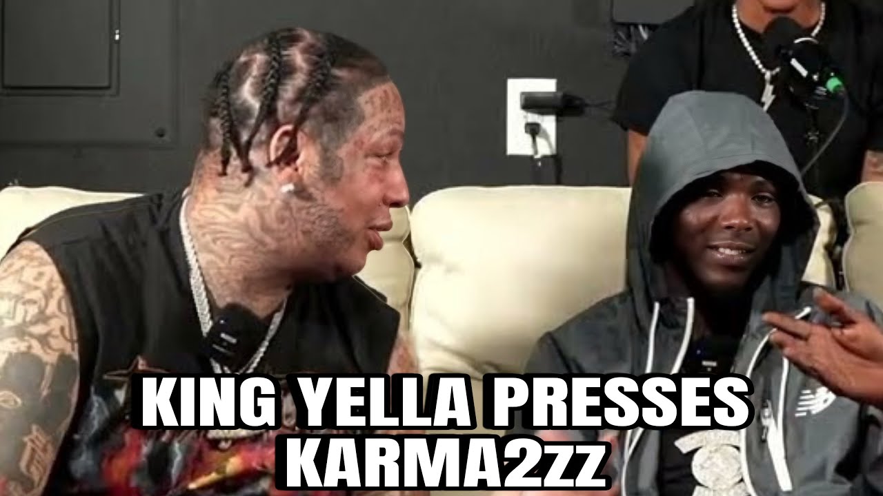 KING Yella Loses it Fast SPITS on Karma2zz & Tries to FIGHT 607Unc 😳