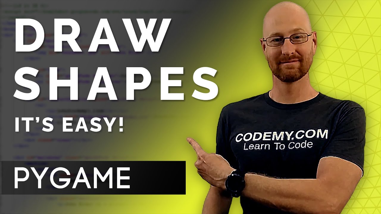 Draw Shapes! - PyGame Thursdays 3