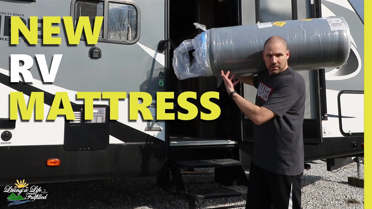 RV Mattress Upgrade! Best sleep we've had while RV'ing!