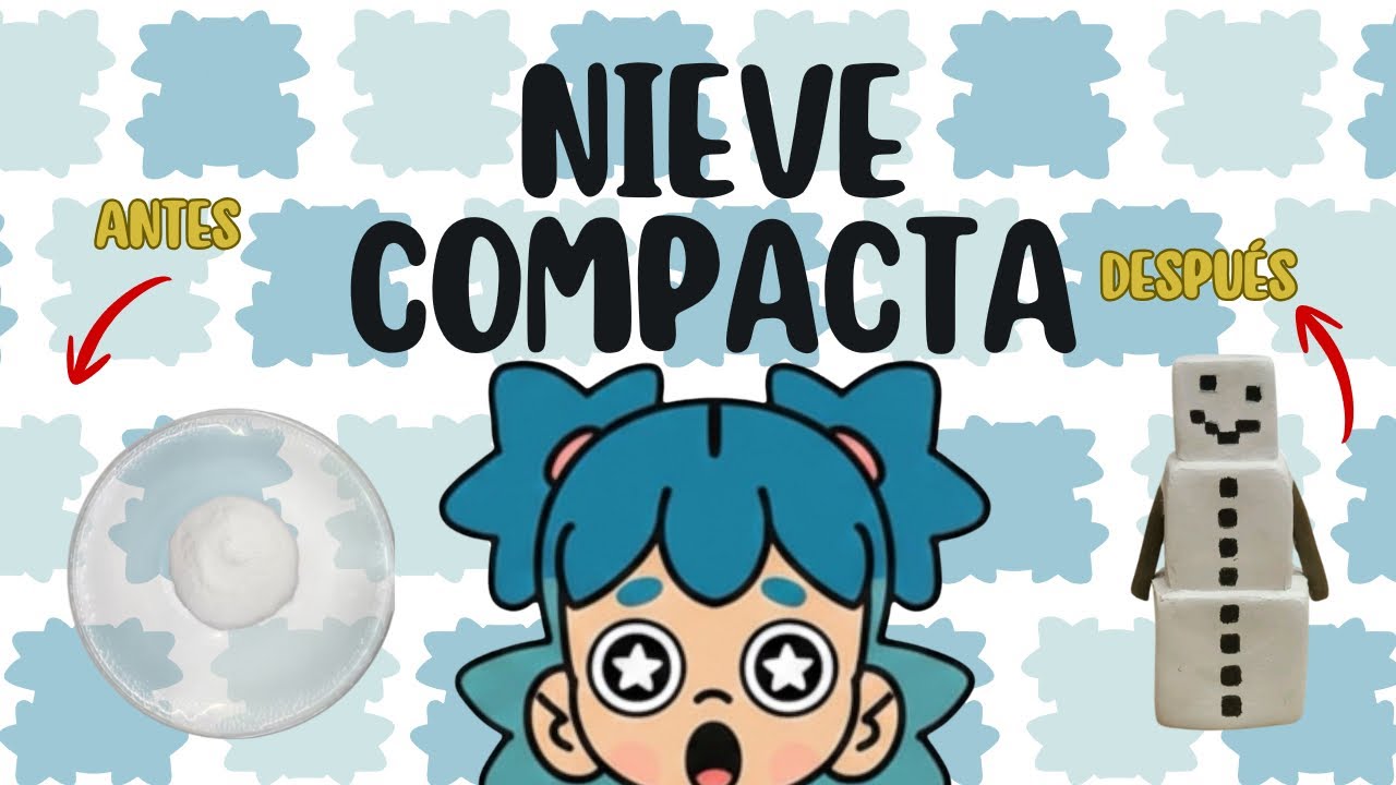 NIEVE COMPACTA ⛄️❄️| Esculpiendo Imaginación ✨