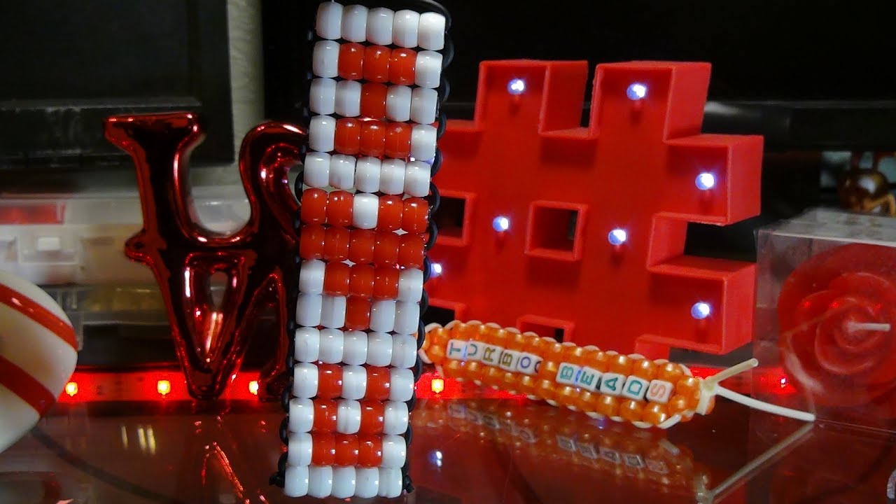 TurboBeads: I Heart U Keychain Tutorial