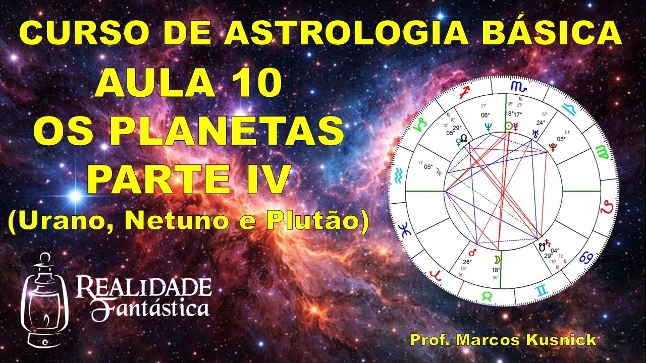 Curso de Astrologia Básica: Aula 10 - Os Planetas Parte IV