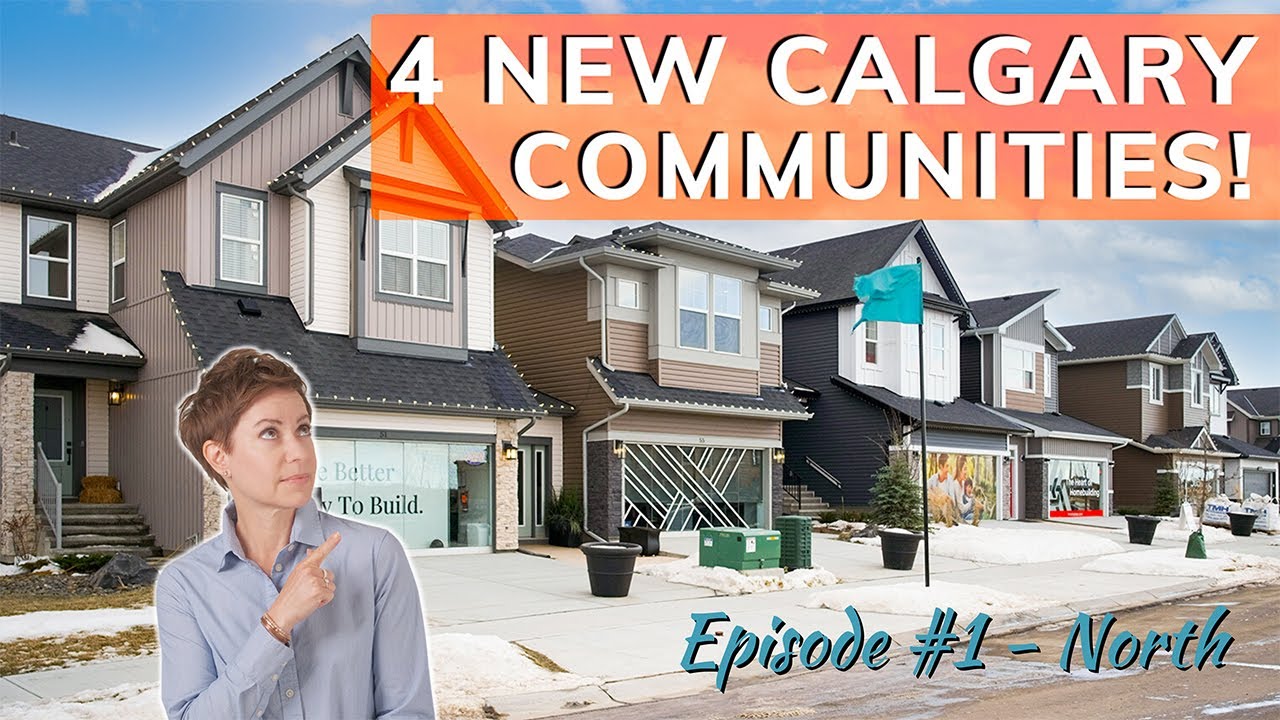 4 NEW CALGARY Communities! | Episode #1 - North Calgary