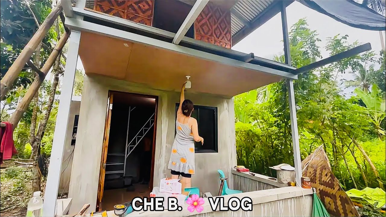 Another day of LIVING AND BUILDING my Dream House in the Province of Philippines