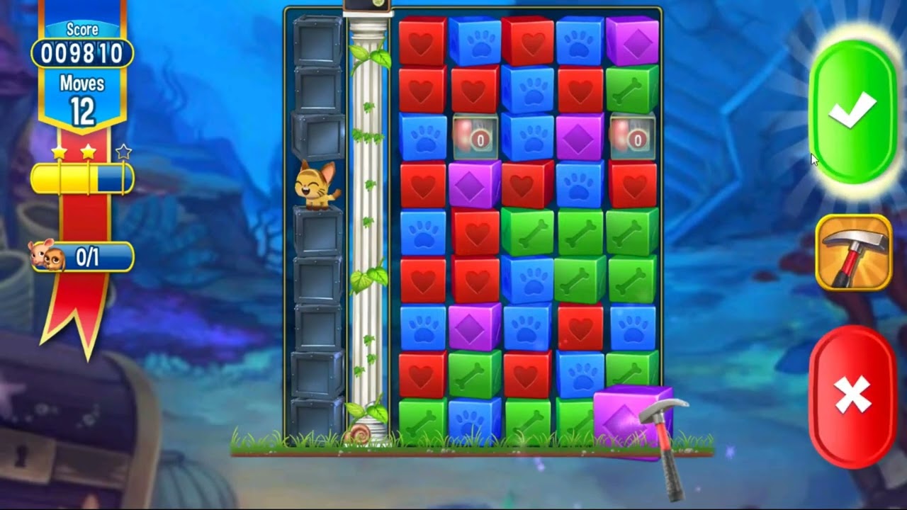 Pet Rescue Saga Level 5356 - NO BOOSTERS | SKILLGAMING ✔️