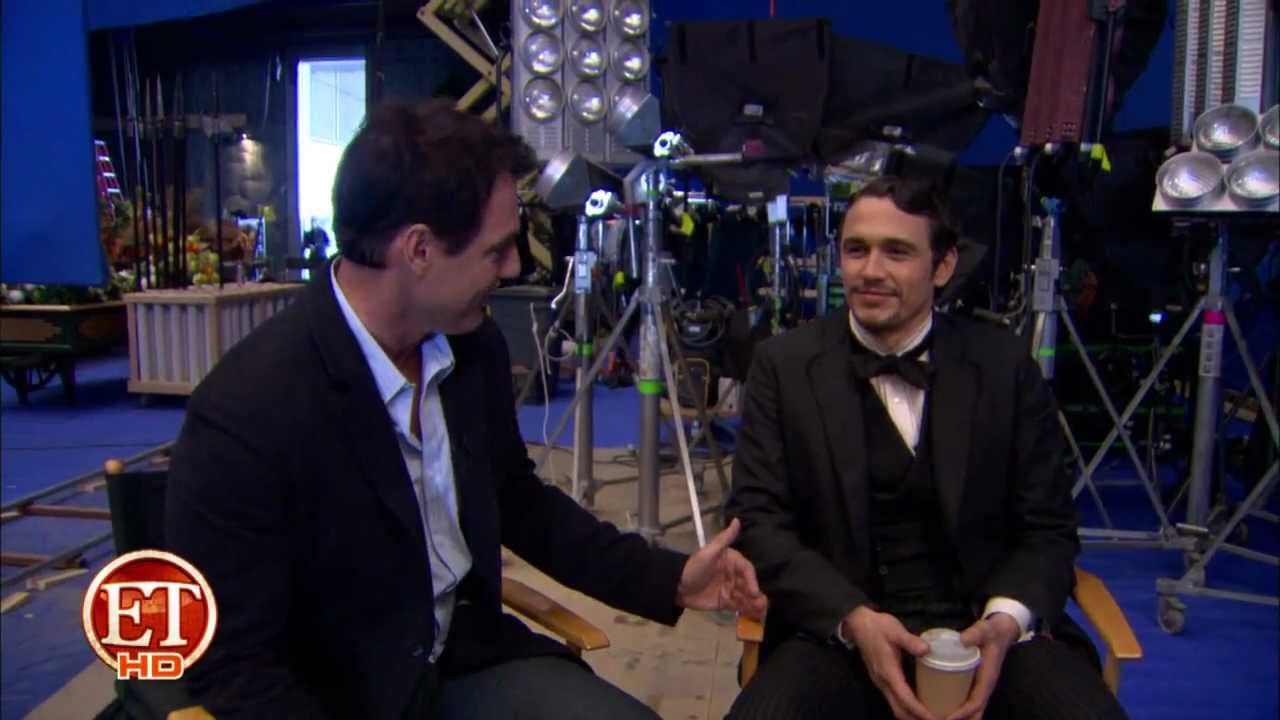 Mila Kunis and James Franco Behind The Scenes, Oz: The Great and Powerful