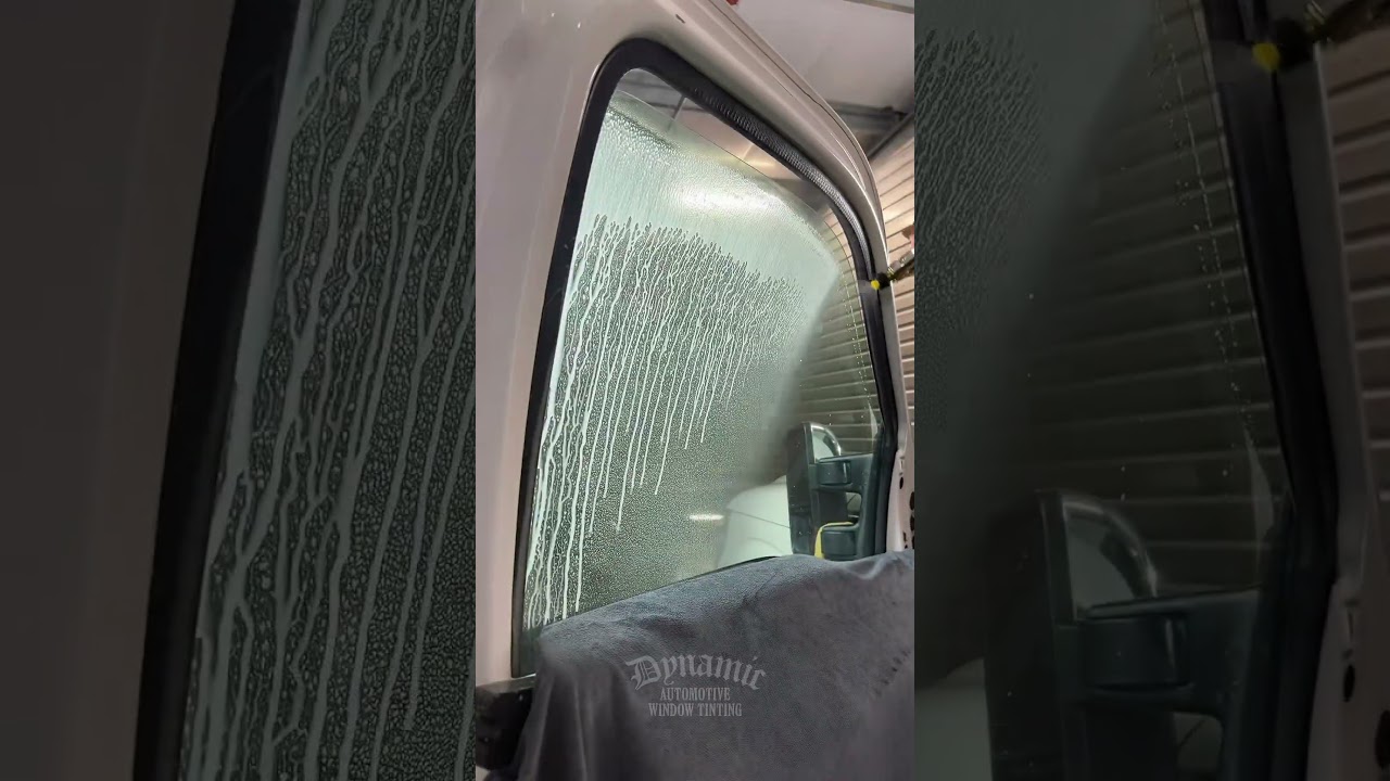 HOW TO: INSTALL WINDOW TINT | FORD F150 #windowtint #dynamicAWT #kauai #cartint