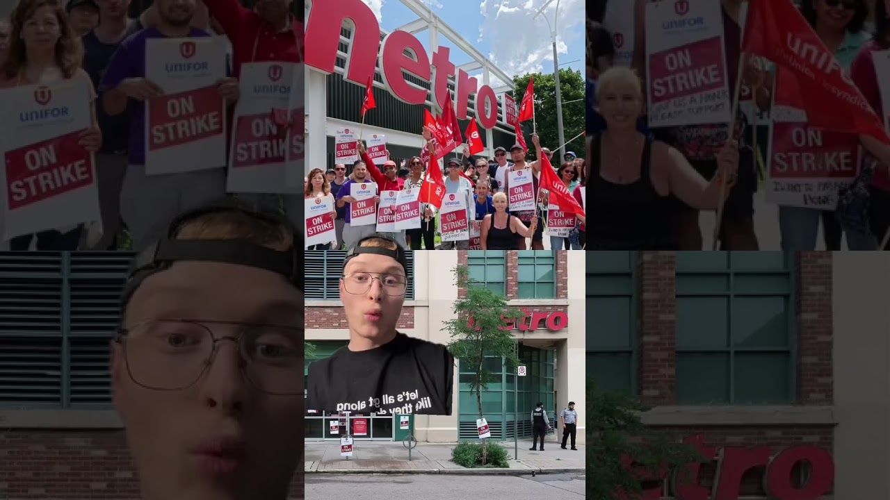 Metro Raking in Profits While Denying Striking Workers Pay Increase #toronto #metro