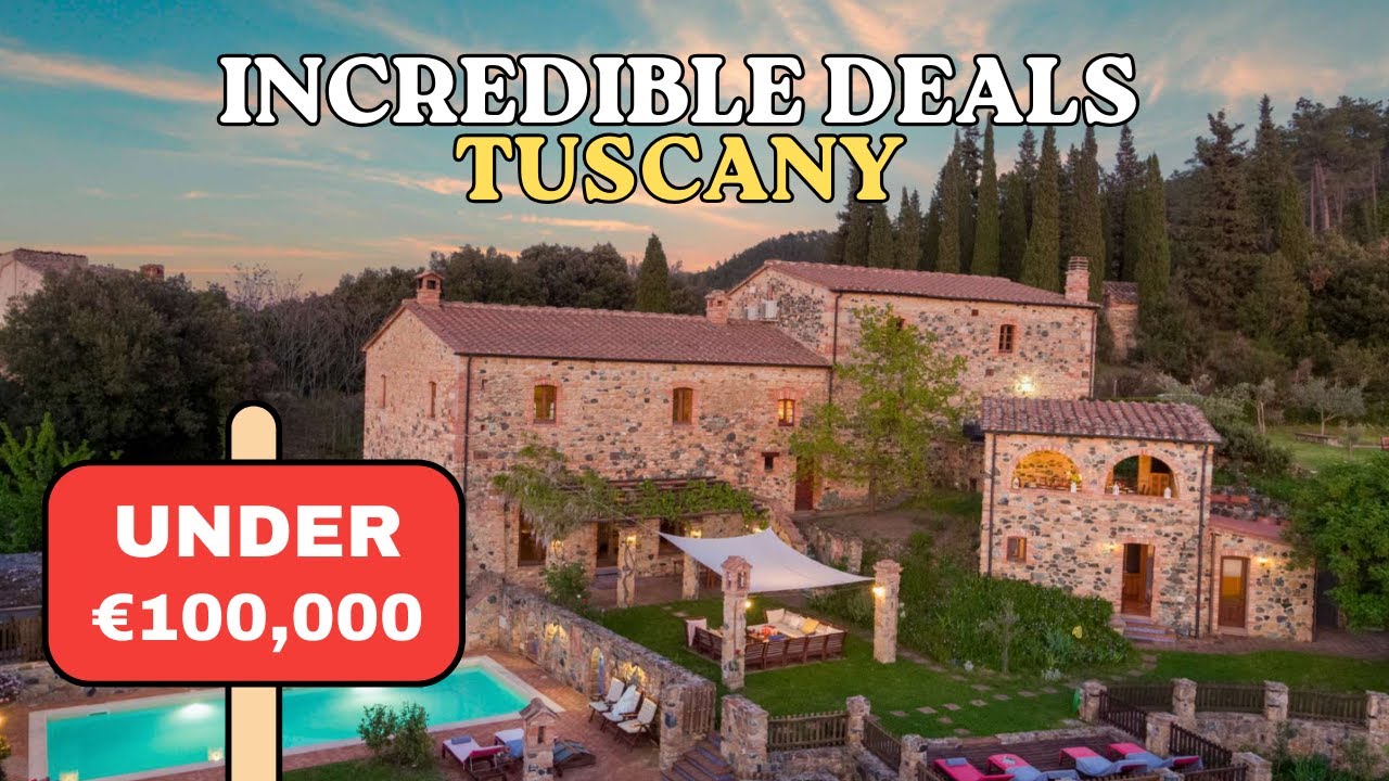 Incredible Deals in Tuscany! Real Estate Italy Under €100,000