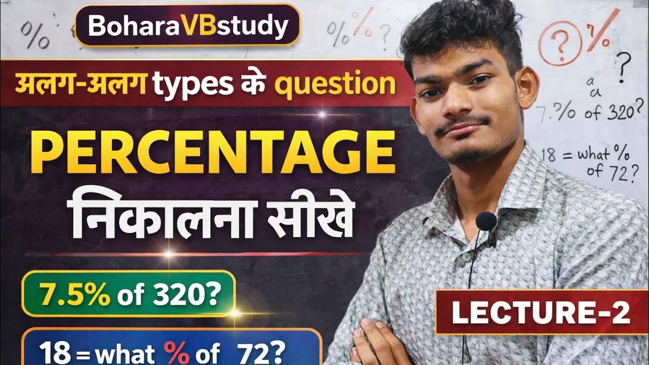  Tricks | Mind Blowing Percentage Shortcut 🔥 | Pratishthat Lec 2 | Exam में Time बचाओ