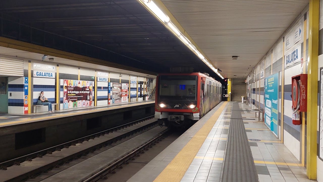 Viaggio nella metropolitana di Catania da Galatea a Stesicoro